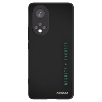 Picasee silikónový čierny obal pre Huawei Nova 9 - Results x Excuses