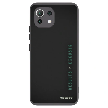 Picasee silikónový čierny obal pre Xiaomi 11 Lite 5G NE - Results x Excuses
