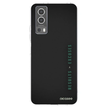 Picasee silikónový prehľadný obal pre Vivo Y72 5G - Results x Excuses