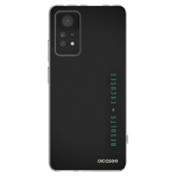 Picasee silikónový prehľadný obal pre Xiaomi Redmi Note 11 Pro 5G - Results x Excuses