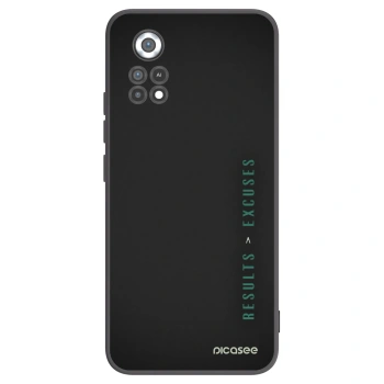 Picasee silikónový čierny obal pre Xiaomi Poco X4 Pro 5G - Results x Excuses