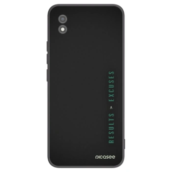 Picasee silikónový čierny obal pre Realme C11 (2021) - Results x Excuses