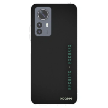 Picasee silikónový prehľadný obal pre Xiaomi 12 Pro - Results x Excuses