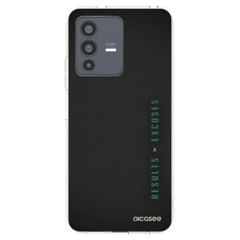 Picasee silikónový prehľadný obal pre Vivo V23 5G - Results x Excuses