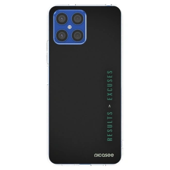 Picasee silikónový prehľadný obal pre Honor X8 4G - Results x Excuses