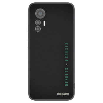 Picasee silikónový čierny obal pre Xiaomi 12 Lite - Results x Excuses
