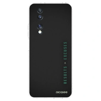 Picasee silikónový prehľadný obal pre Honor 70 - Results x Excuses