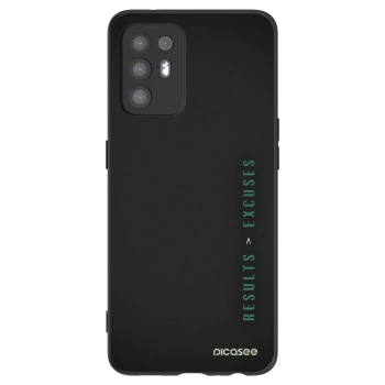 Picasee silikónový čierny obal pre OPPO A94 5G - Results x Excuses