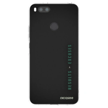 Picasee silikónový prehľadný obal pre Xiaomi Redmi A1 - Results x Excuses
