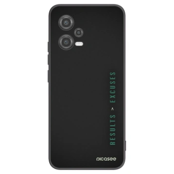 Picasee silikónový čierny obal pre Xiaomi Poco X5 - Results x Excuses