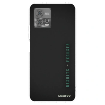 Picasee silikónový prehľadný obal pre Motorola Moto G72 - Results x Excuses