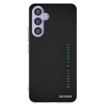 Picasee silikónový prehľadný obal pre Samsung Galaxy A54 5G A546B - Results x Excuses