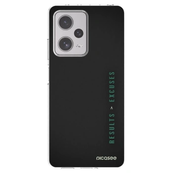 Picasee silikónový prehľadný obal pre Xiaomi Redmi Note 12 Pro+ 5G - Results x Excuses
