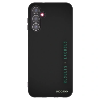 Picasee silikónový čierny obal pre Samsung Galaxy A14 5G A146P - Results x Excuses