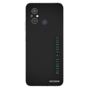 Picasee silikónový prehľadný obal pre Xiaomi Redmi 12C - Results x Excuses