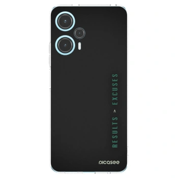 Picasee silikónový prehľadný obal pre Xiaomi Poco F5 - Results x Excuses