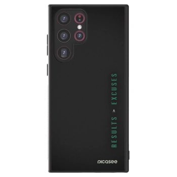 Picasee ULTIMATE CASE PowerShare pro Samsung Galaxy S22 Ultra 5G - Results x Excuses