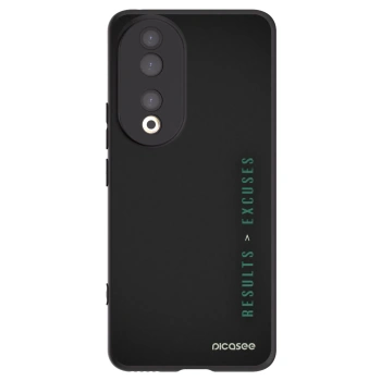 Picasee silikónový čierny obal pre Honor 90 5G - Results x Excuses
