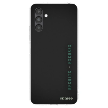 Picasee silikónový prehľadný obal pre Samsung Galaxy A04s A047F - Results x Excuses