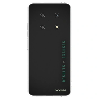 Picasee silikónový prehľadný obal pre Honor Magic4 Lite 5G - Results x Excuses