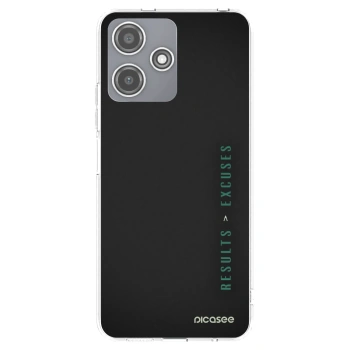 Picasee silikónový prehľadný obal pre Xiaomi Redmi 12 5G - Results x Excuses