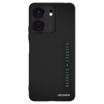 Picasee silikónový čierny obal pre Xiaomi Redmi 13C 4G - Results x Excuses