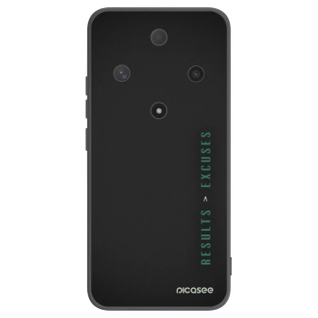 Picasee silikónový čierny obal pre Honor Magic6 Lite 5G - Results x Excuses