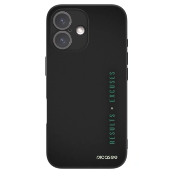 Picasee ULTIMATE CASE pro Apple iPhone 16 - Results x Excuses