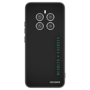Picasee silikónový čierny obal pre Realme 12 Pro 5G - Results x Excuses
