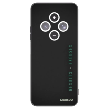 Picasee silikónový čierny obal pre Xiaomi Redmi 14C - Results x Excuses