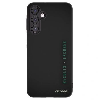 Picasee silikónový čierny obal pre Samsung Galaxy A16 5G - Results x Excuses