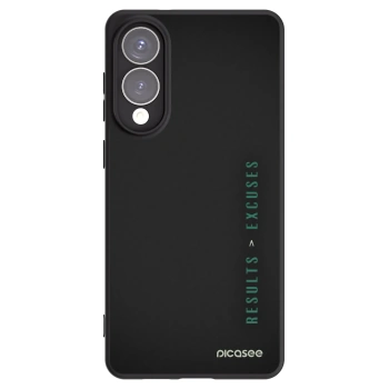 Picasee silikónový čierny obal pre Samsung Galaxy S25 Edge 5G - Results x Excuses