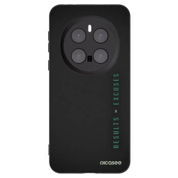 Picasee silikónový čierny obal pre Honor Magic7 Pro 5G - Results x Excuses
