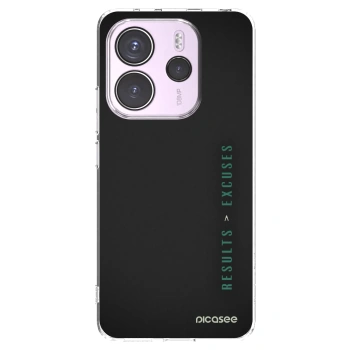 Picasee silikónový prehľadný obal pre Xiaomi Redmi Note 14 4G - Results x Excuses
