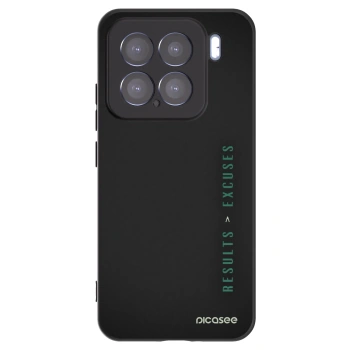 Picasee silikónový čierny obal pre Xiaomi 15 - Results x Excuses