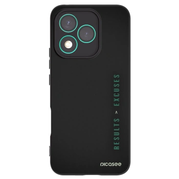 Picasee silikónový čierny obal pre Honor 400 Lite 5G - Results x Excuses