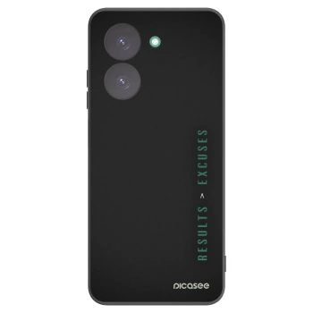 Picasee silikónový čierny obal pre Xiaomi Redmi A5 - Results x Excuses