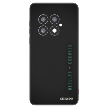 Picasee silikónový čierny obal pre OnePlus 13 5G - Results x Excuses