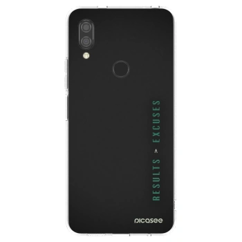 Picasee silikónový prehľadný obal pre Xiaomi Redmi 7 - Results x Excuses