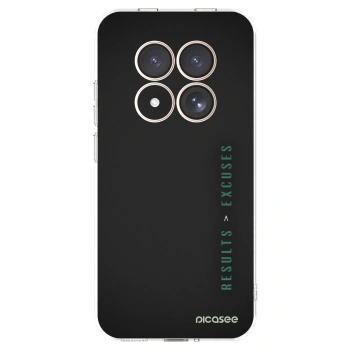 Picasee silikónový prehľadný obal pre Xiaomi Redmi Note 15 Pro 4G - Results x Excuses
