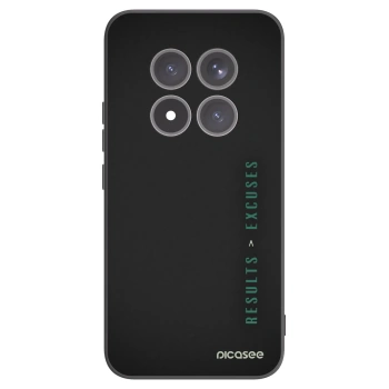 Picasee silikónový čierny obal pre Xiaomi Redmi Note 15 Pro+ - Results x Excuses