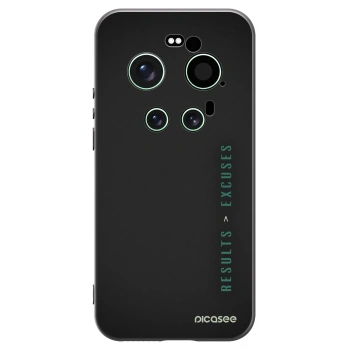 Picasee silikónový čierny obal pre Xiaomi 17 Ultra - Results x Excuses