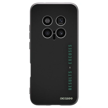 Picasee silikónový čierny obal pre Honor Magic8 Pro 5G - Results x Excuses