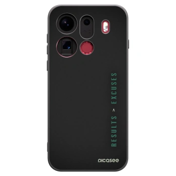 Picasee silikónový čierny obal pre OPPO Find X9 Pro - Results x Excuses