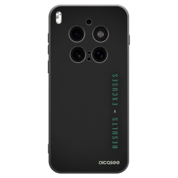 Picasee silikónový čierny obal pre Vivo X300 Pro - Results x Excuses