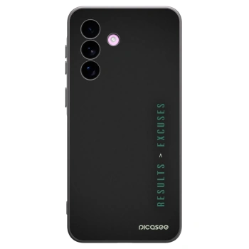 Picasee silikónový čierny obal pre Samsung Galaxy A57 5G - Results x Excuses