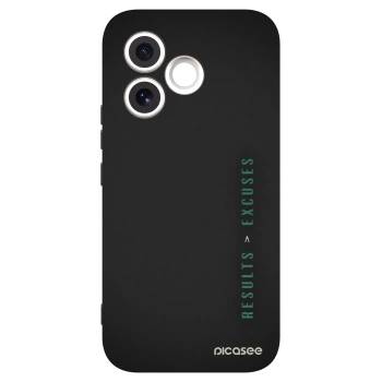 Picasee silikónový čierny obal pre Honor 600 Lite - Results x Excuses