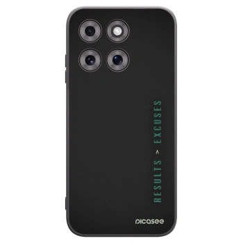 Picasee silikónový čierny obal pre Motorola Moto G77 - Results x Excuses