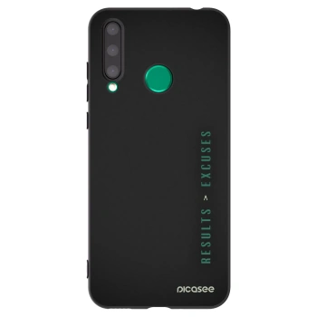Picasee silikónový čierny obal pre Honor 20 Lite - Results x Excuses