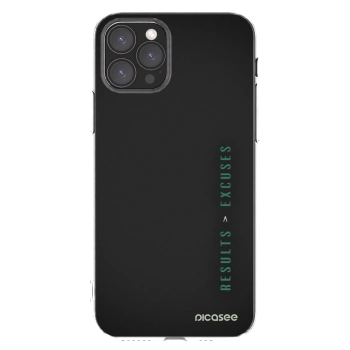 Picasee silikónový prehľadný obal pre Apple iPhone 11 Pro - Results x Excuses